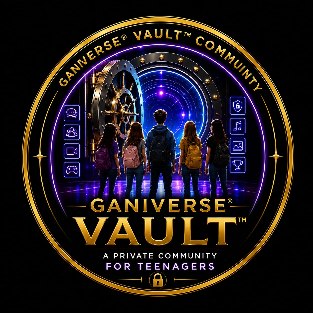 Ganiverse Vault Community for teenagers ages 13 to 17