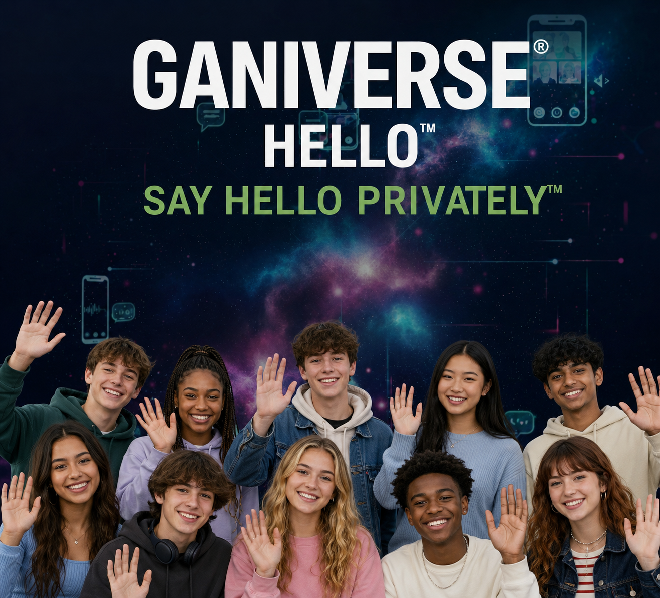 Parent and teenager beginning with in-person verification