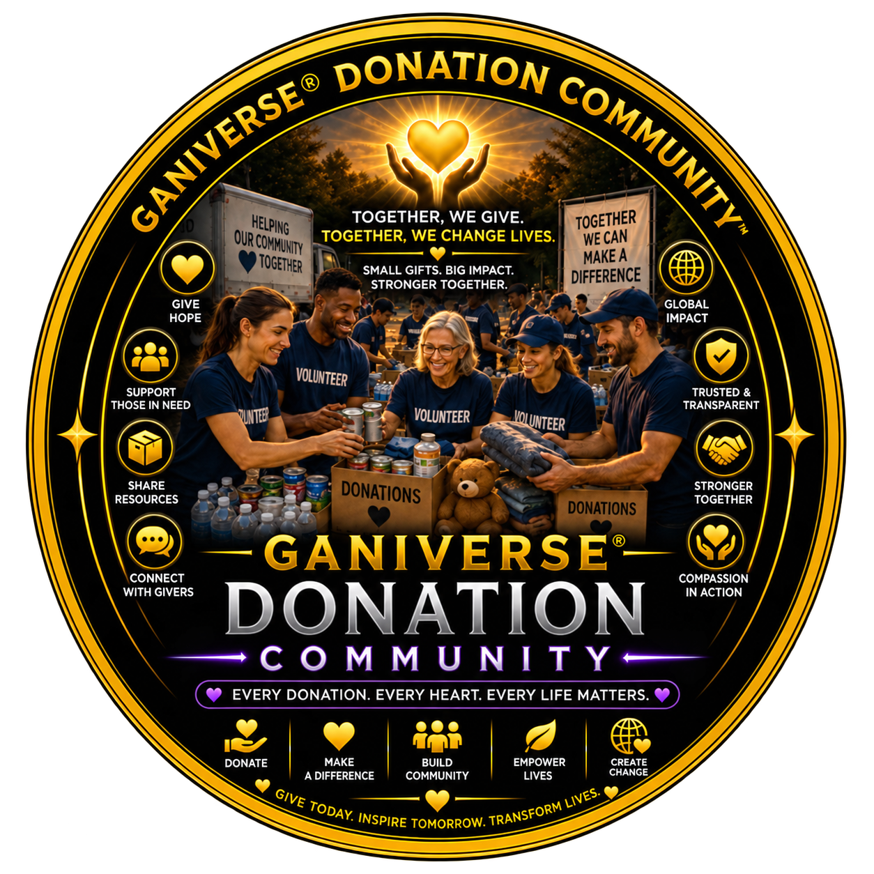 Ganiverse® Donation Community