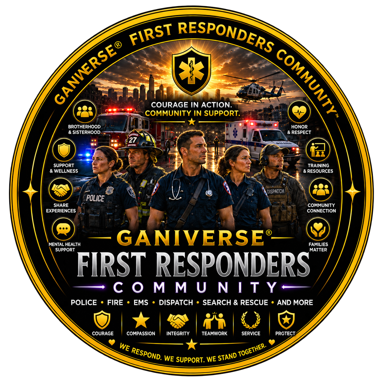 Ganiverse® First Responders Community