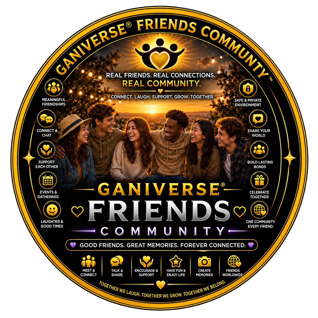 Ganiverse® Friends Community
