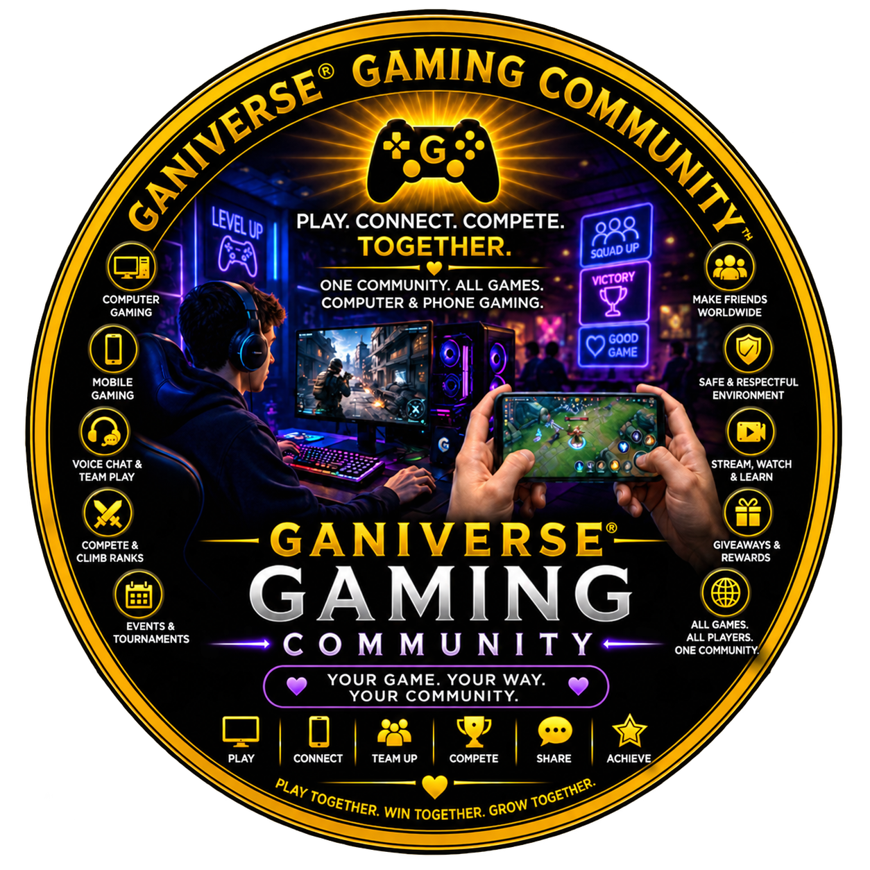 Ganiverse® Gaming Community