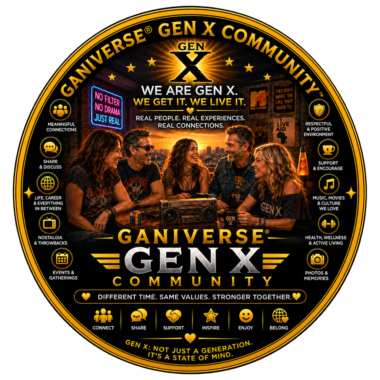 Ganiverse® Gen X Community