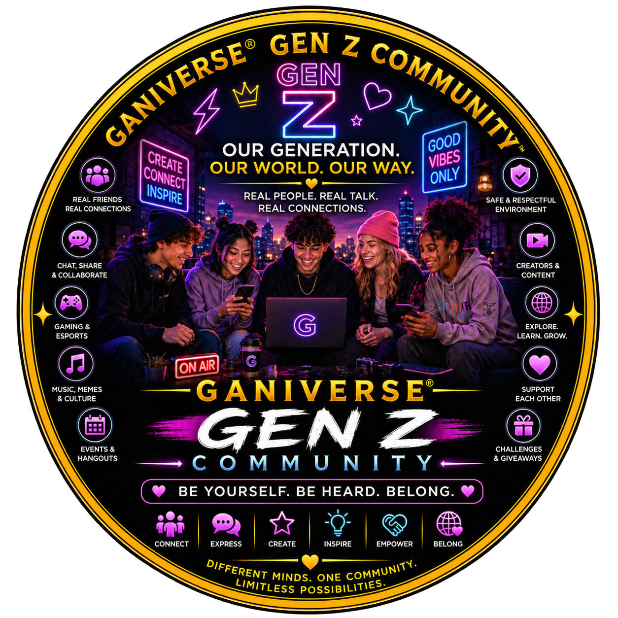Ganiverse® Gen Z Community