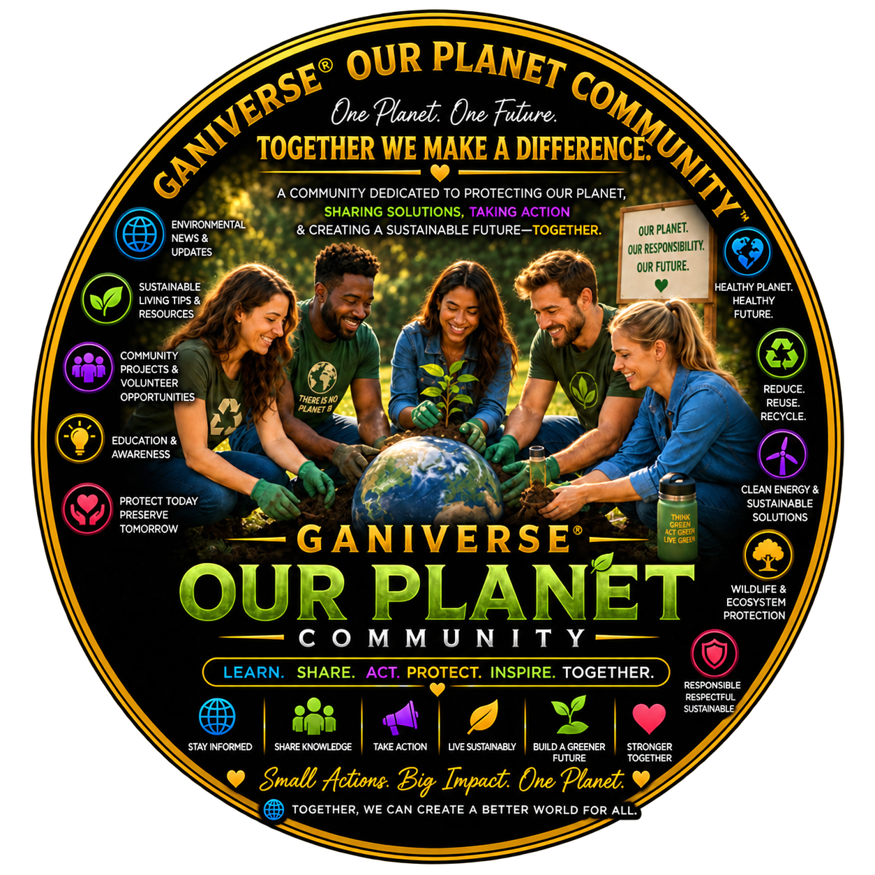Ganiverse® Our Planet Community