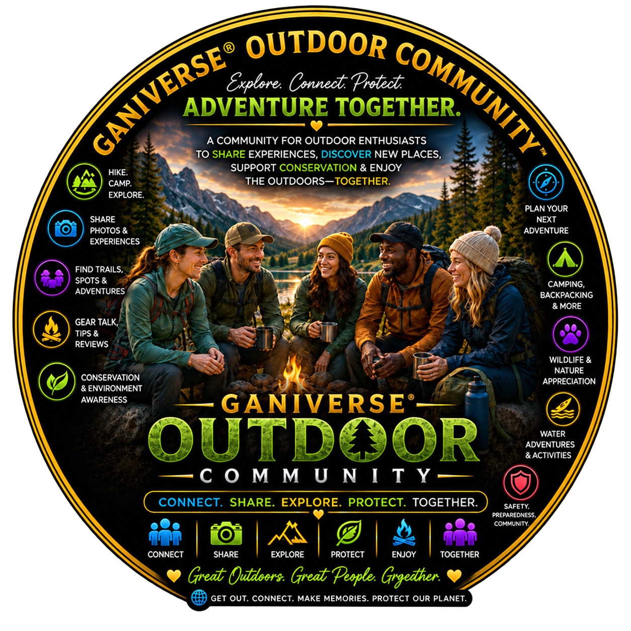 Ganiverse® Outdoor Community
