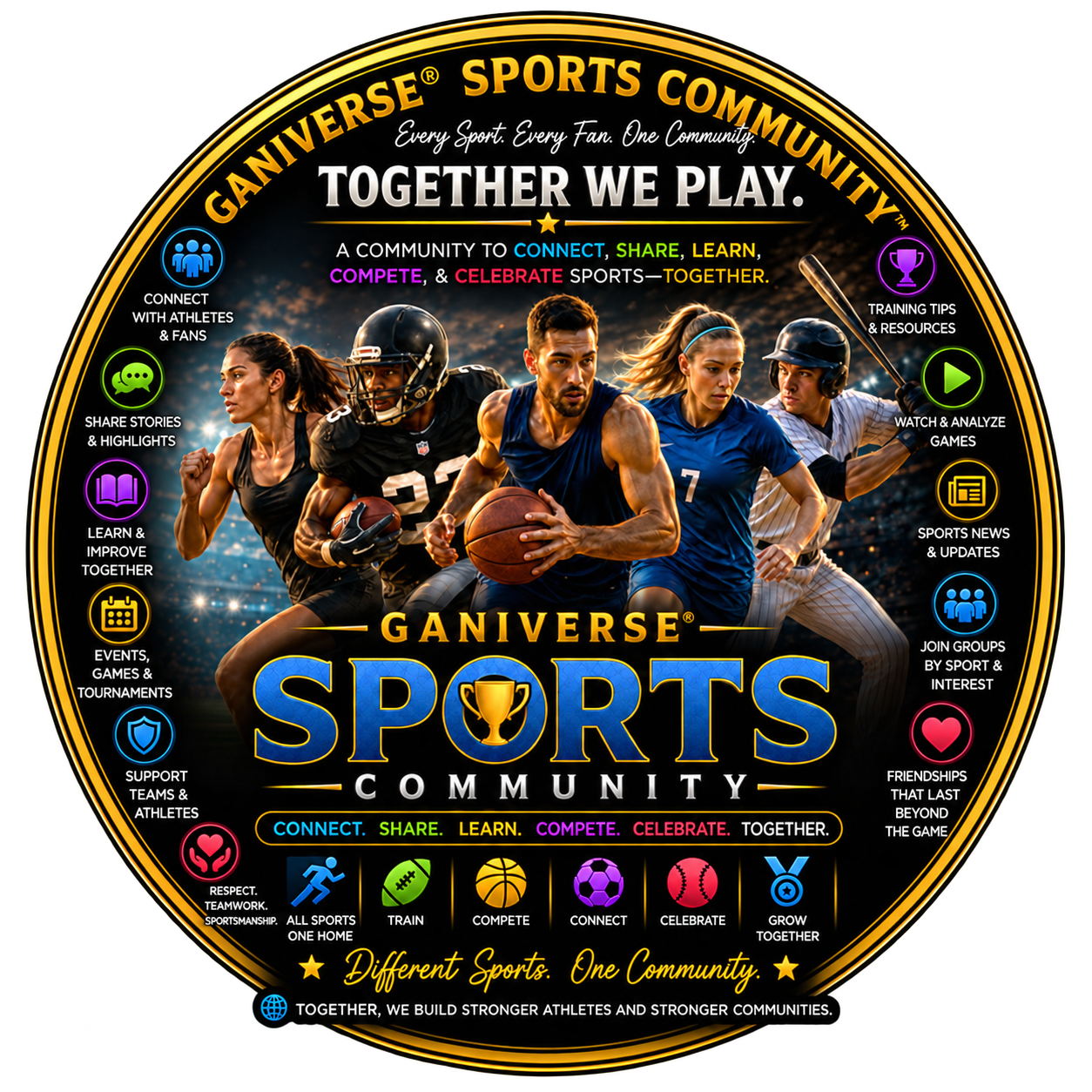 Ganiverse® Sports Community