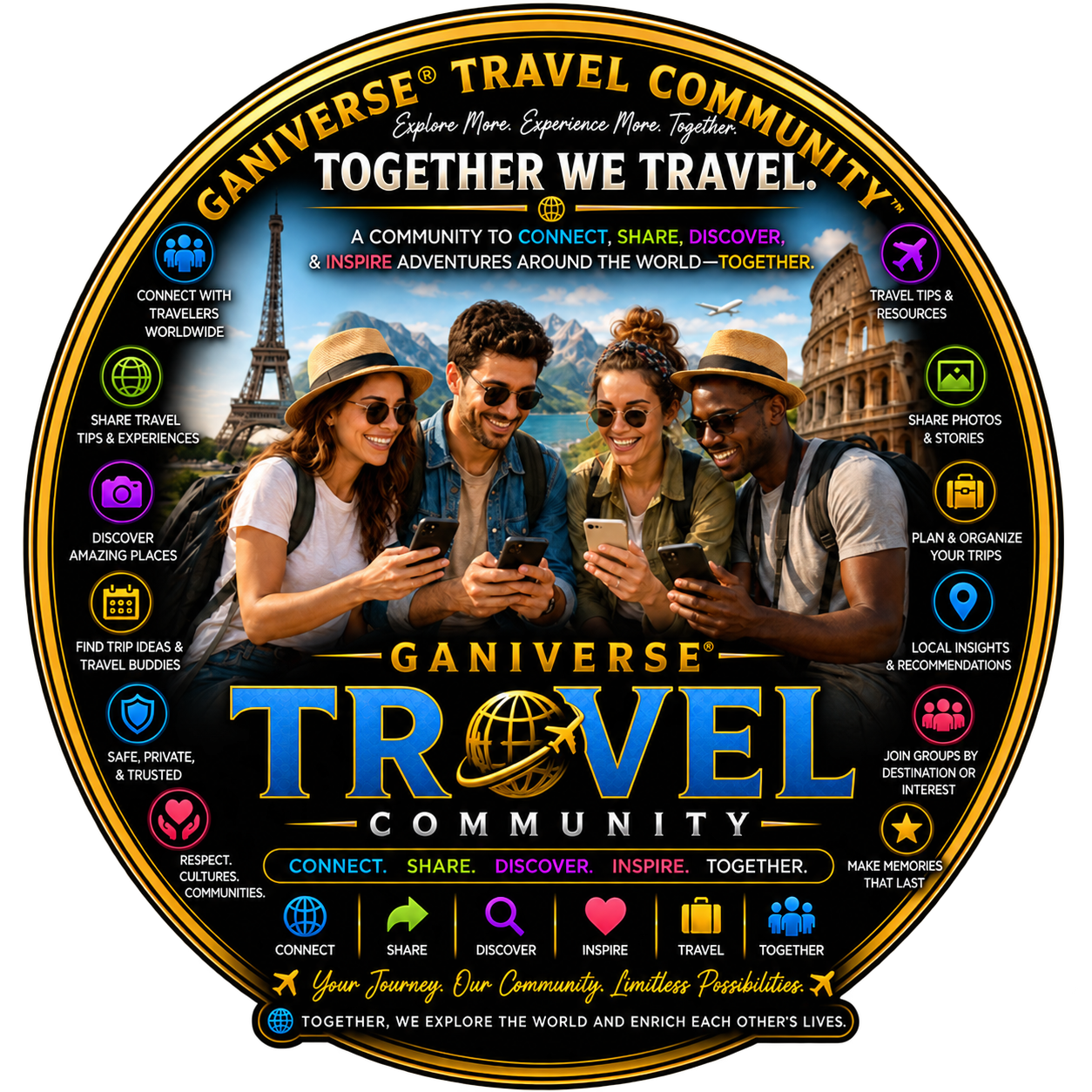 Ganiverse® Travel Community