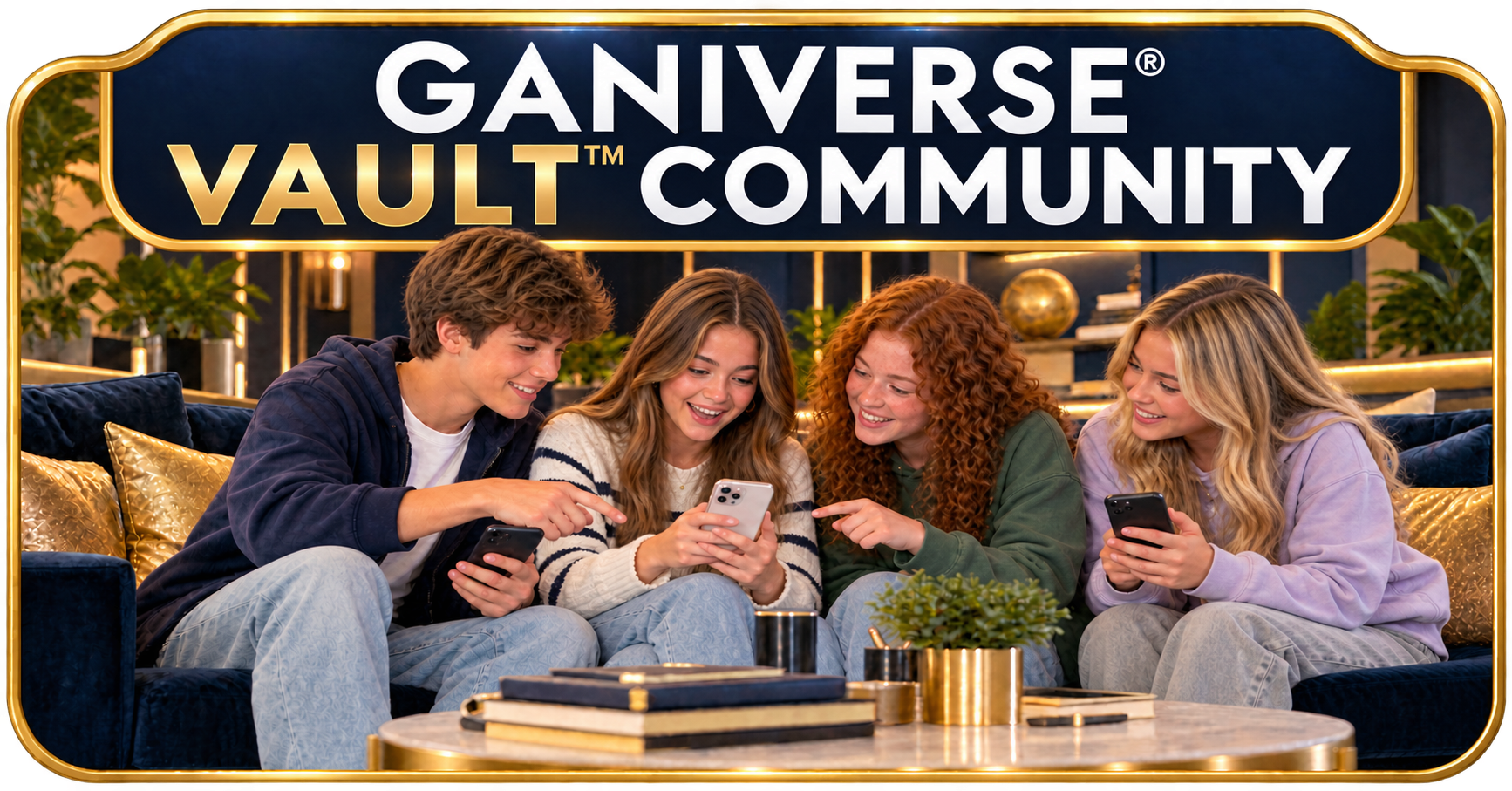 Ganiverse® Vault™ Community for teenagers