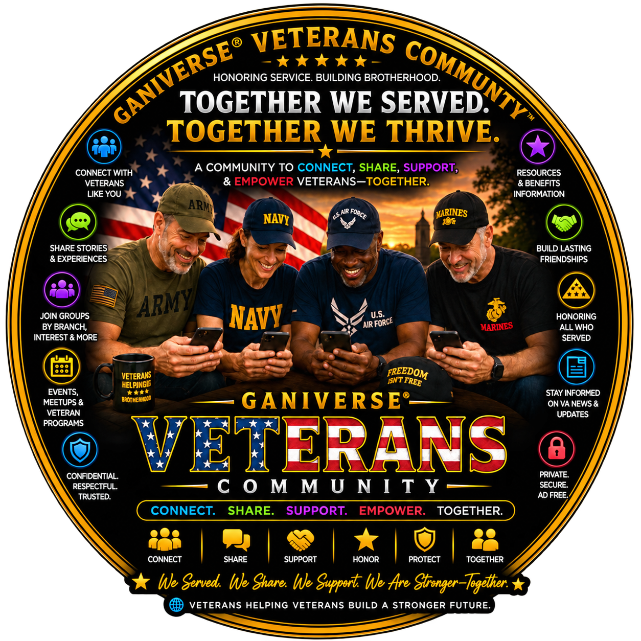 Ganiverse® Veterans Community
