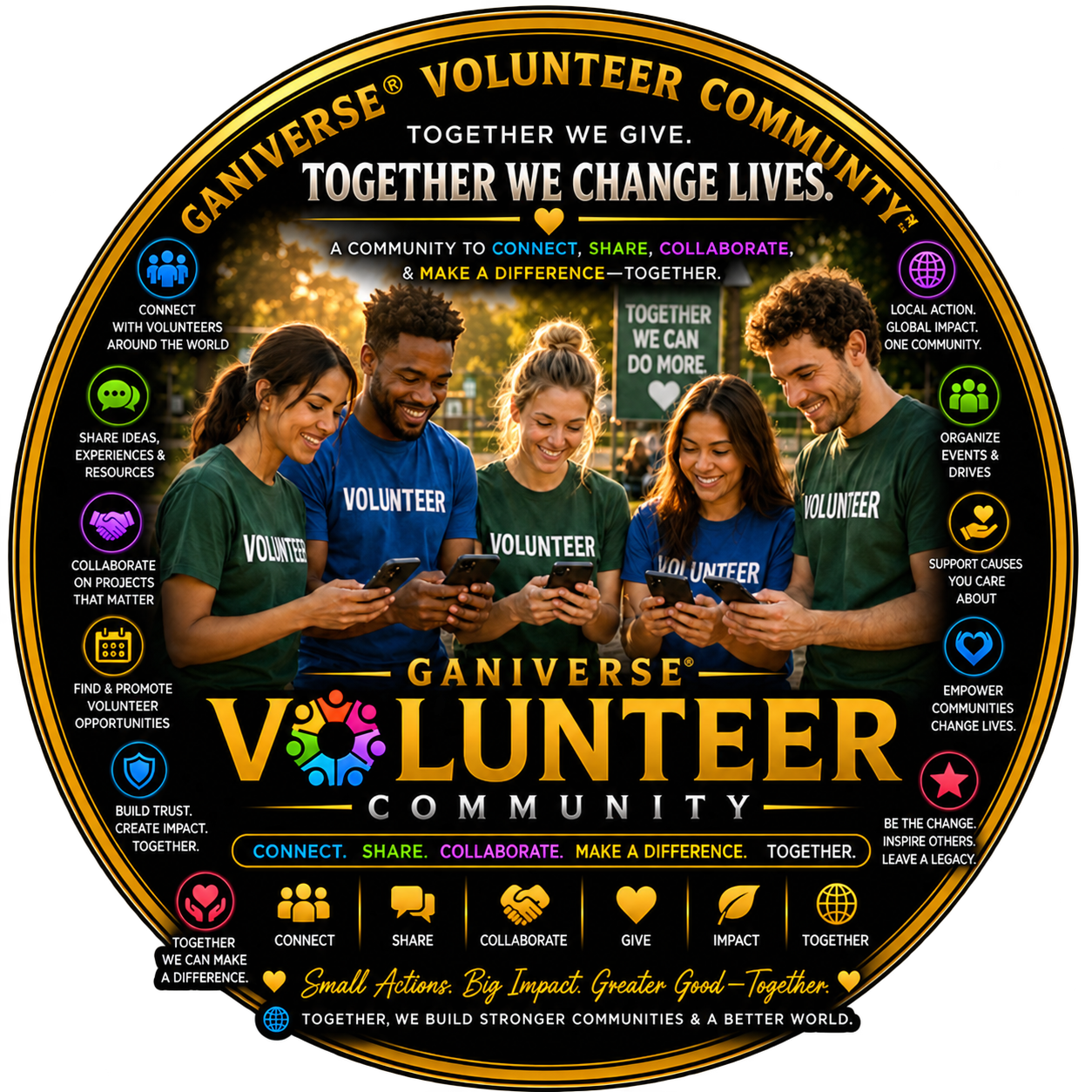 Ganiverse® Volunteer Community
