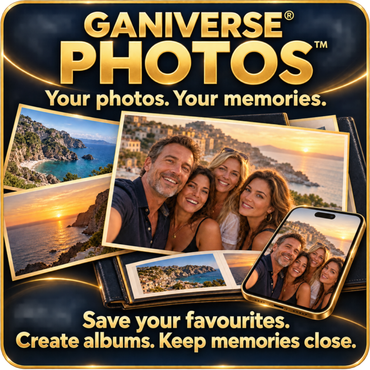 Ganiverse Photos on your phone