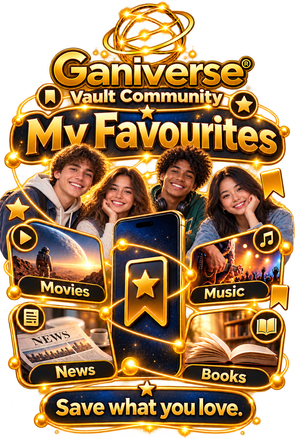 Ganiverse My Favourites for teenagers in the Vault Community
