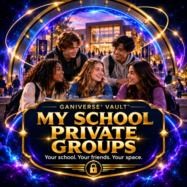 My School — private groups in Ganiverse Vault